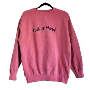 Vintage Pink Hilton Head Crewneck Sweatshirt